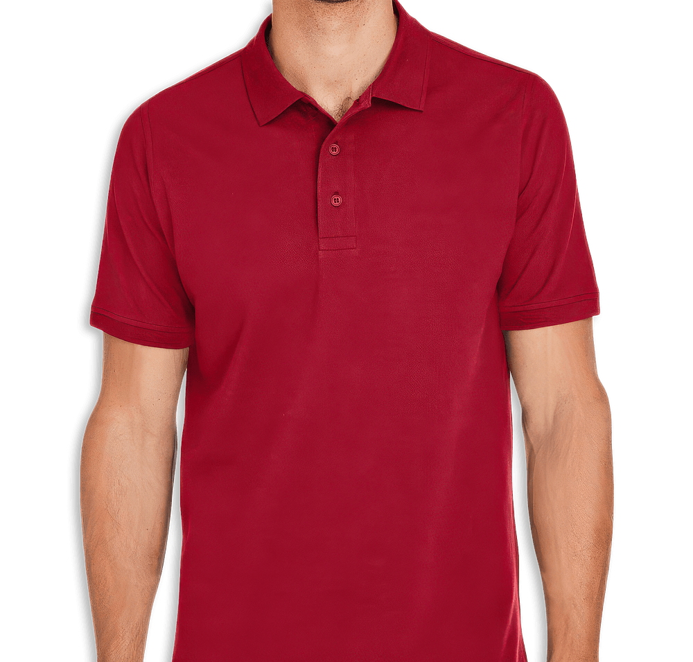 Harriton Valiant Cotton Snag Protect Pique Polo-default
