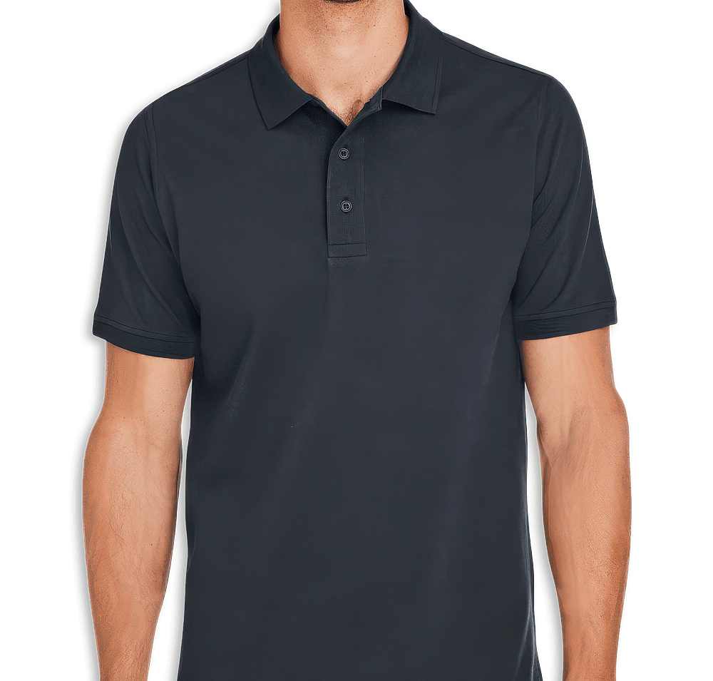 Harriton Valiant Cotton Snag Protect Pique Polo - Printed-default
