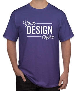 Canada - Gildan 100% Cotton T-shirt - Color: Lilac