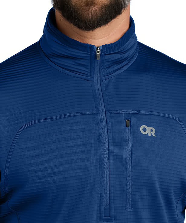 Outdoor Research Tech Grid Fleece Quarter Zip Sweatshirt