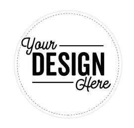 Thank You For Social Distancing 12" Circle Floor Decal - Color: White