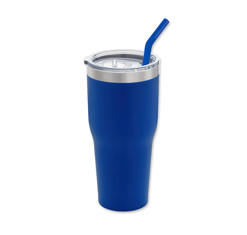 Full Color 30 oz. Basecamp K2 Stainless Steel Tumbler with Straw-default