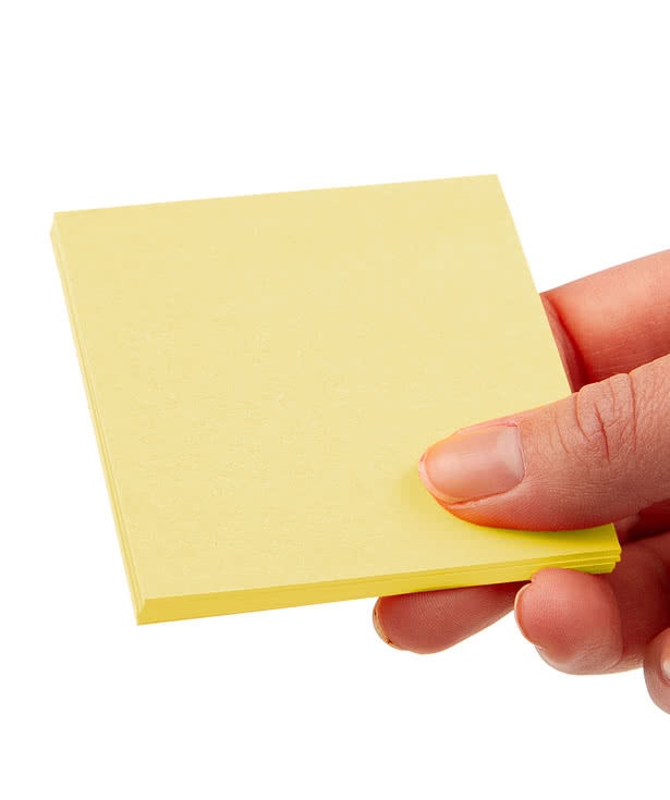 3M Post-it® Note-  2.75" x 3" - 100 sheets/pad