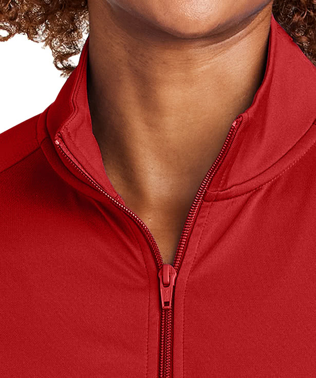 Sport-Tek Women's Sport-Wick Cadet Stretch Full Zip Sweatshirt