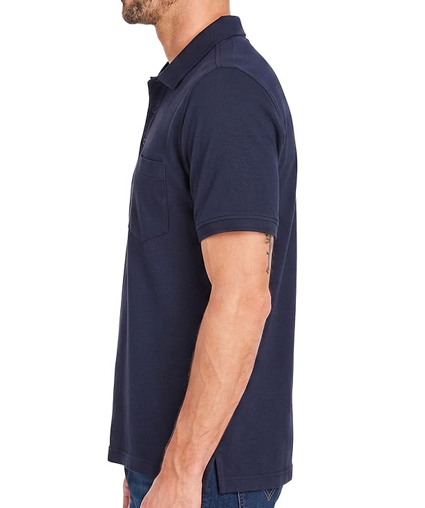 Harriton Valiant Snag Protection Pocket Polo - Printed