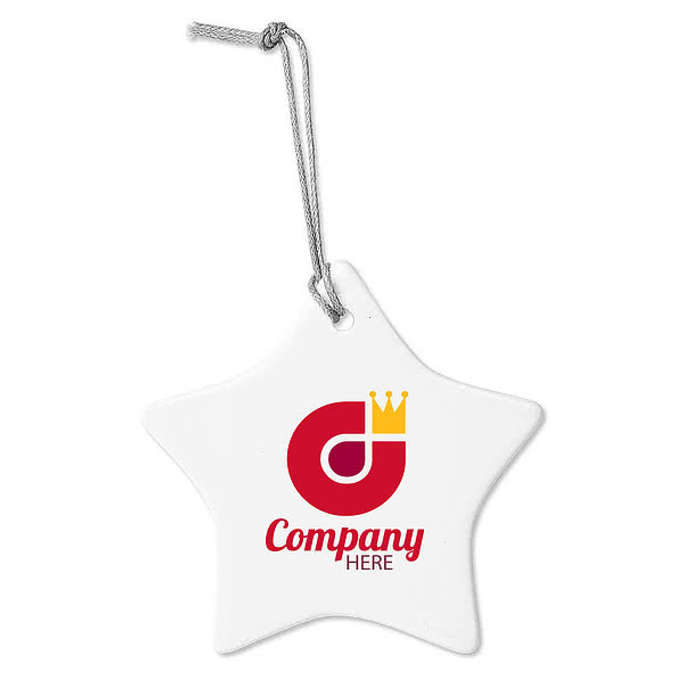 Star Ceramic Ornament