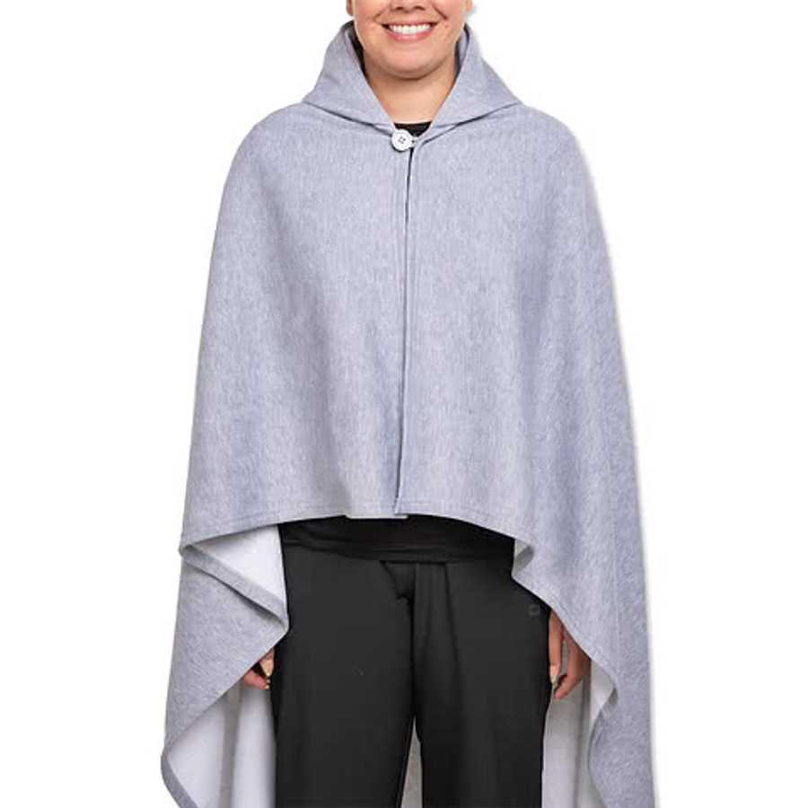 Sweatshirt Sport Wearable Hooded Blanket in Gray