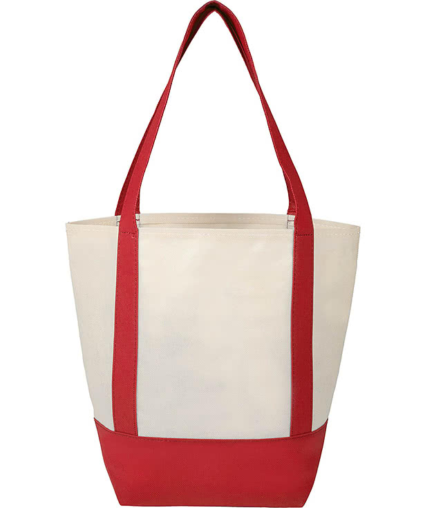 Full Color Lighthouse Mini Non-Woven Tote Bag