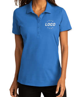 Port Authority Women's SuperPro React Polo - Embroidered - Color: Strong Blue