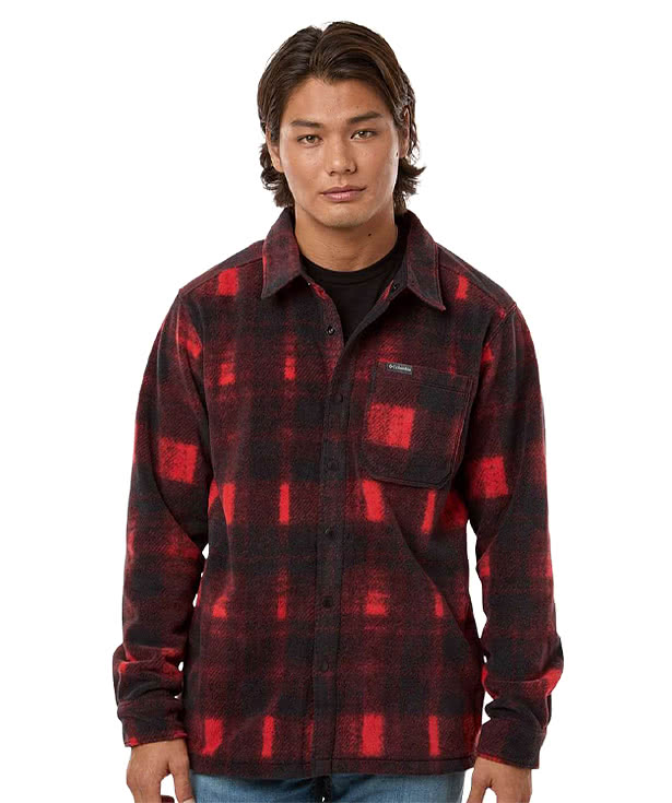 Columbia Steens Mountain Plaid Shirt Jacket II