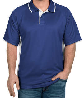 Charles River Tipped Pique Performance Polo
