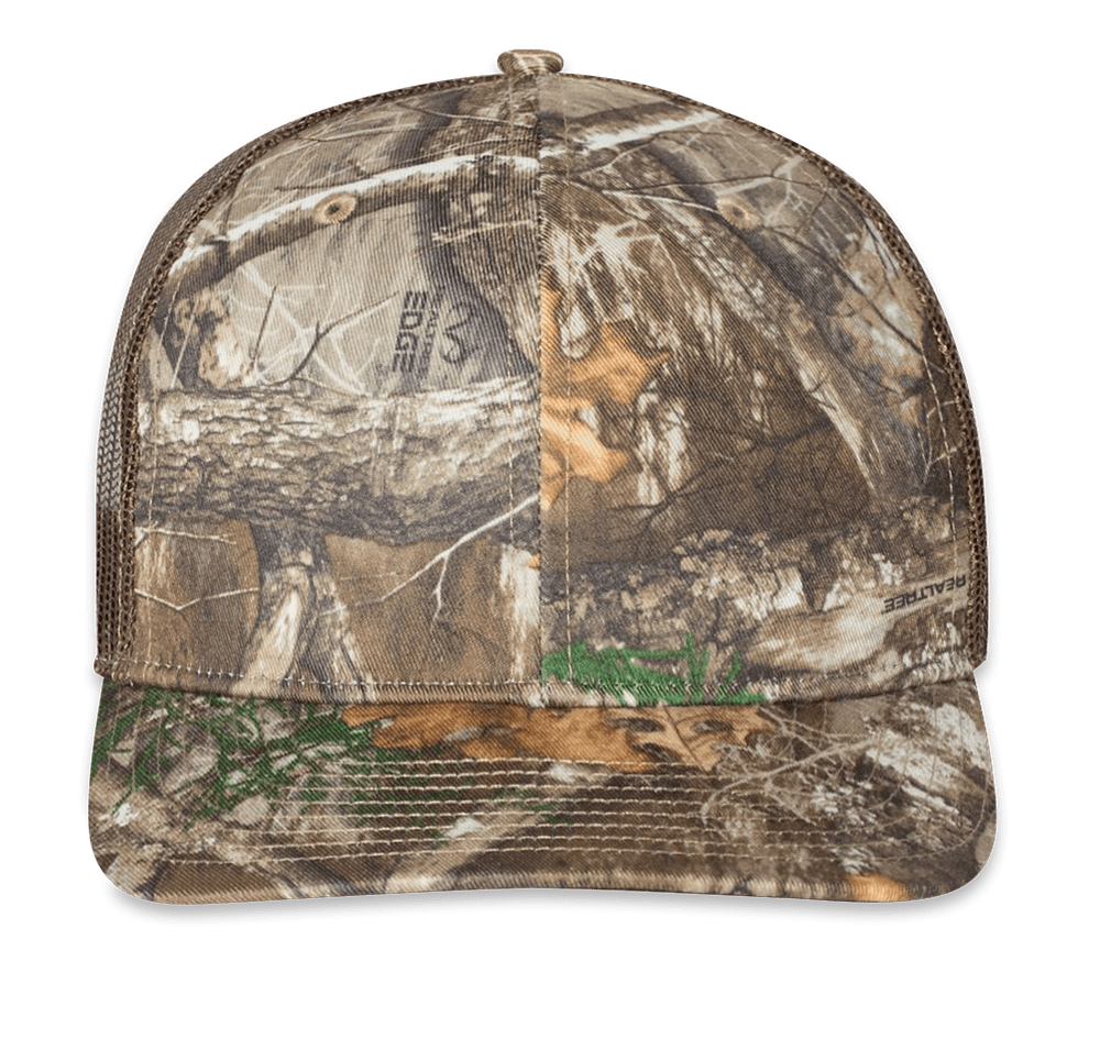 Richardson Patterned Snapback Trucker Hat-default