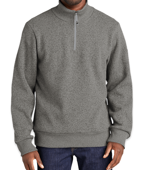custom quarter zip hoodie