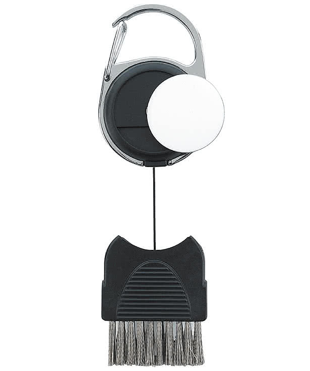 Full Color Golf Club Brush with Ball Marker