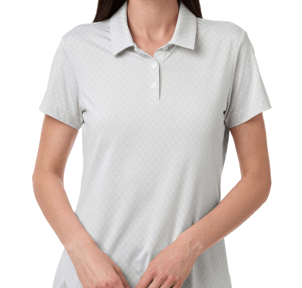 Adidas Women's Recycled Stretch Grid Performance Polo-default