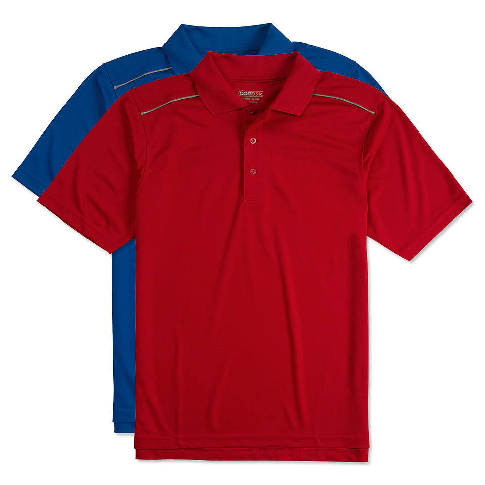 Core 365 Reflective Performance Pique Polo - Printed