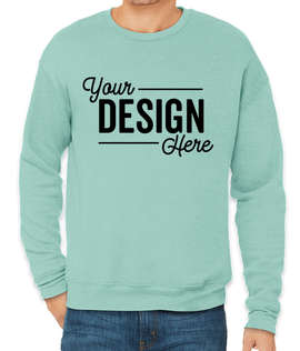 Bella + Canvas Ultra Soft Drop Shoulder Crewneck Sweatshirt