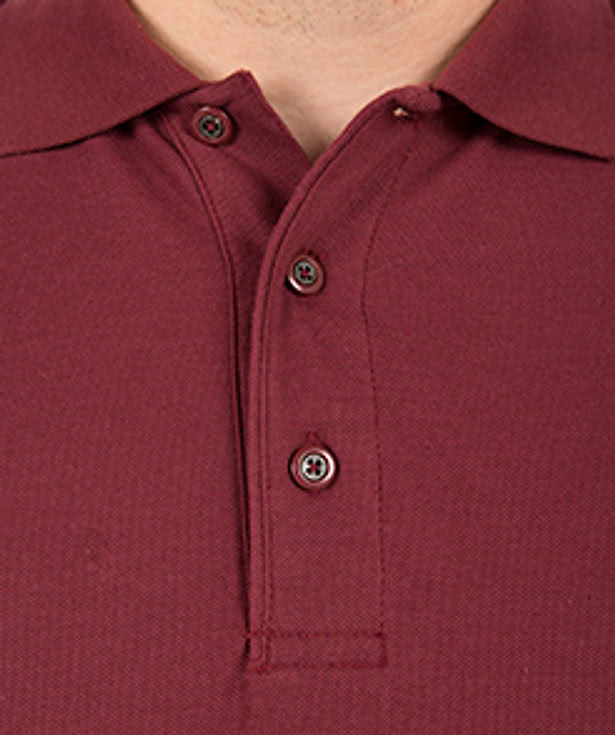 Port Authority Tall Silk Touch Long Sleeve Polo - Embroidered