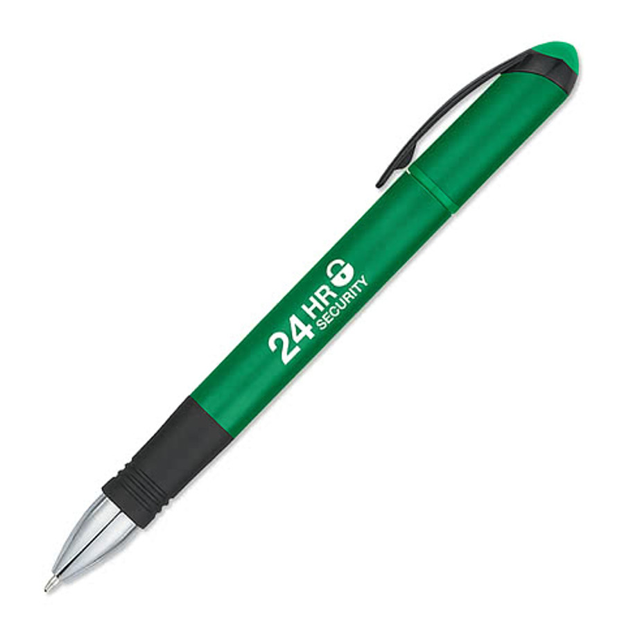 Domain Highlighter and Ballpoint Pen (black ink) in Silver