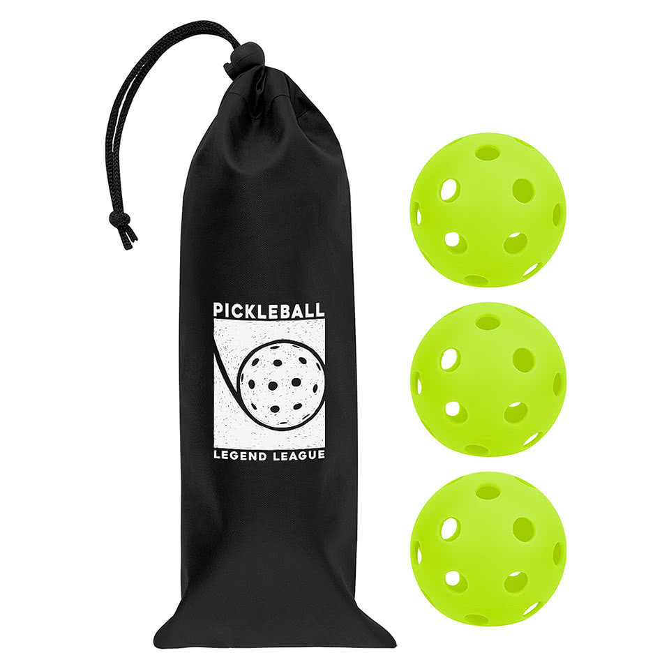 Pickleball Indoor Balls (Set of 3)