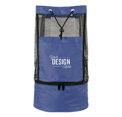 Collapsible Backpack Cooler Bag - Royal Blue