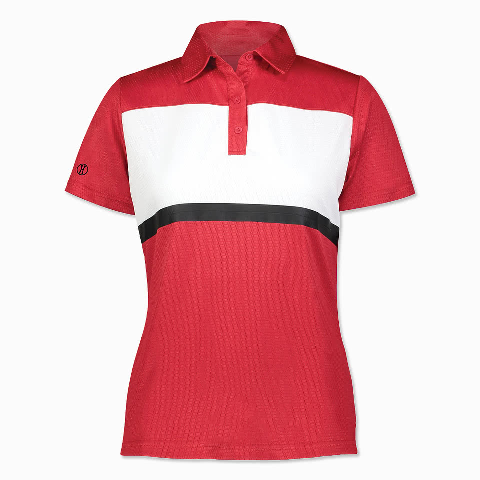 Holloway Women’s Prism UPF 50+ Colorblock Performance Polo