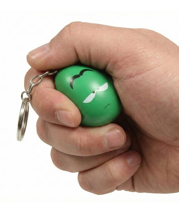Annoyed Face Stress Reliever Keychain