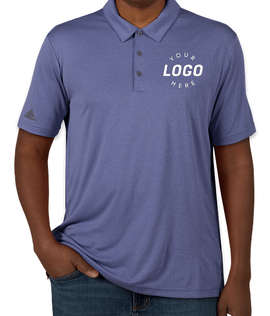 Adidas Heather Performance Polo