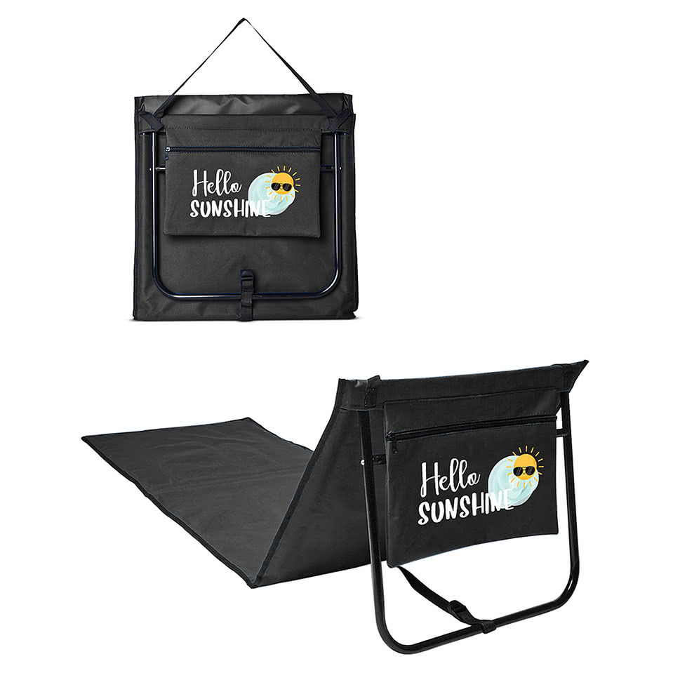 Foldable Lounging Beach Chair