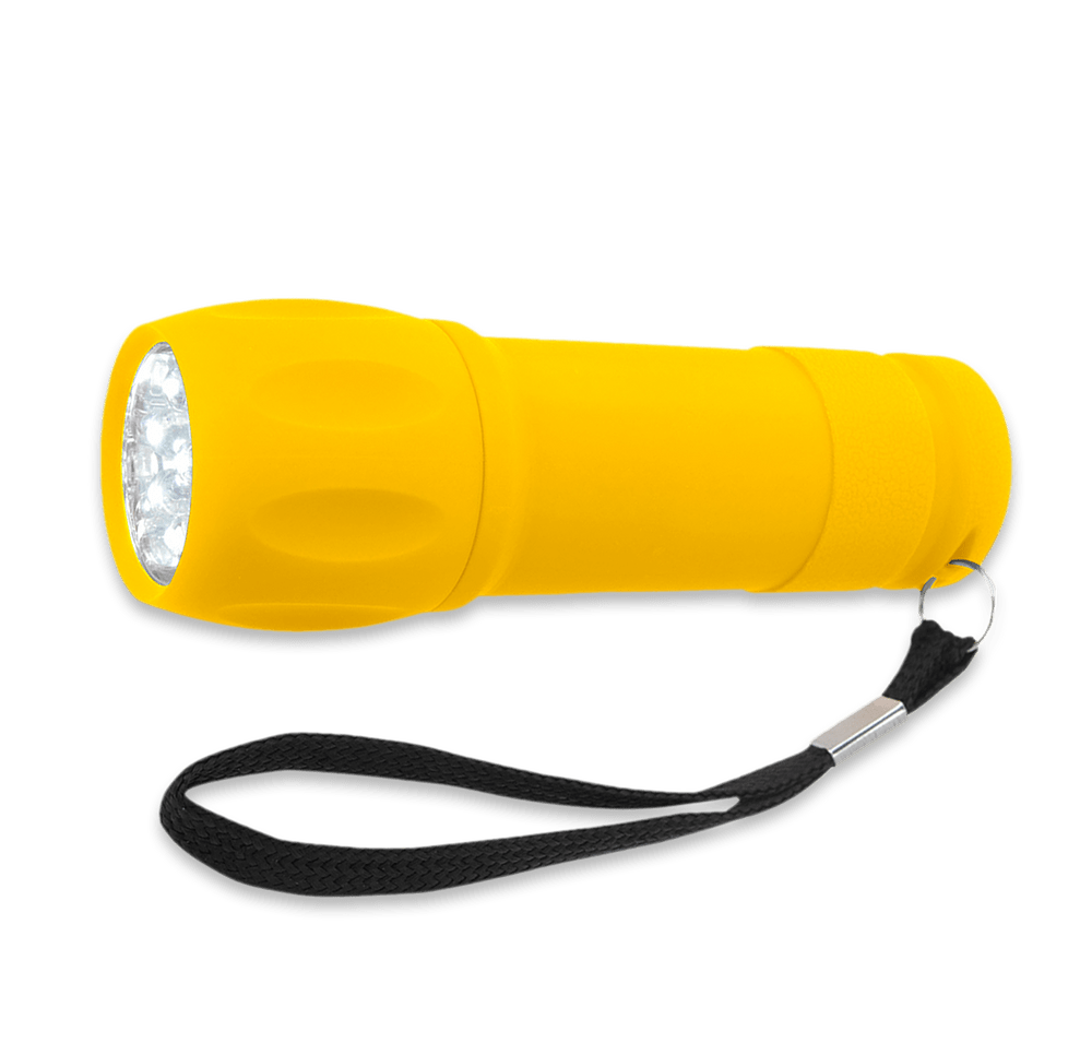 Rubberized LED Flashlight-default