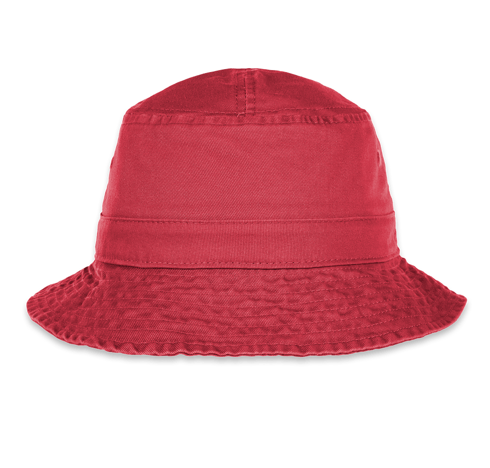 Port Authority Garment Washed Twill Bucket Hat - Embroidered-default