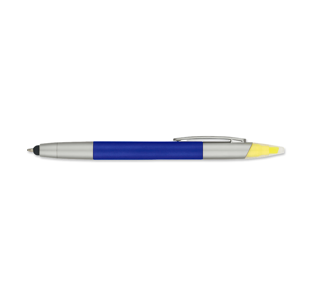 3-in-1 Highlighter and Stylus Pen (black ink)-default