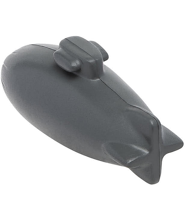 Gray Submarine Stress Reliever