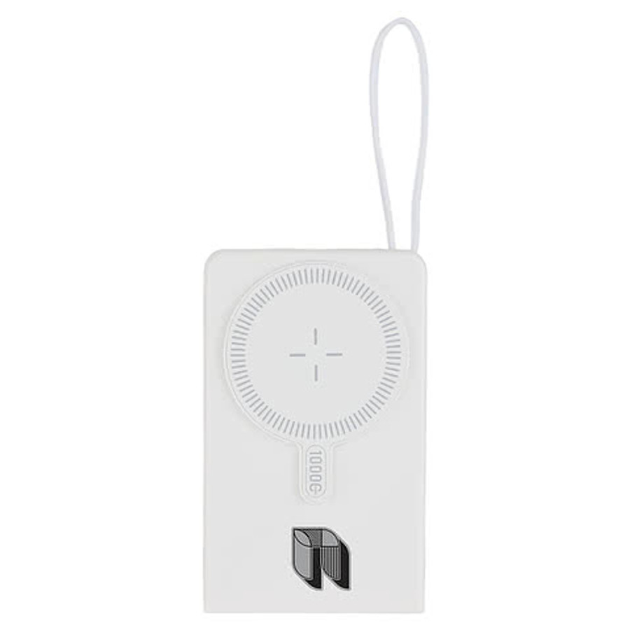 IPWR 10,000 MagClick Powerbank and iWatch Charger in White