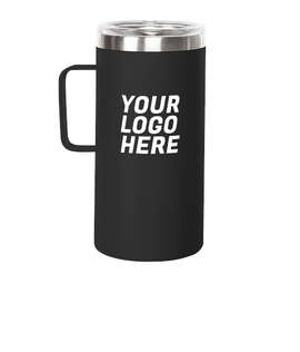 20 oz. Kaden Stainless Steel Insulated Travel Mug - Color: Black