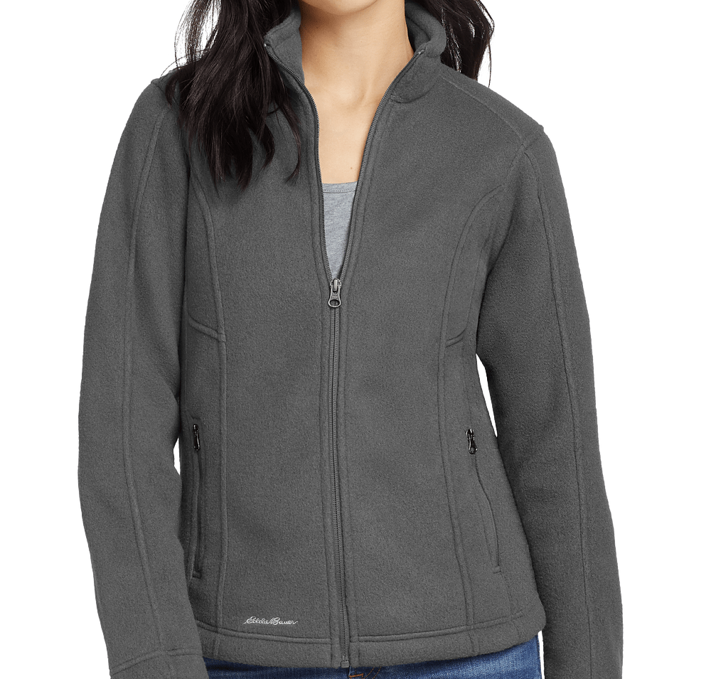 Eddie Bauer Women's Full Zip Fleece Jacket - Embroidered-default
