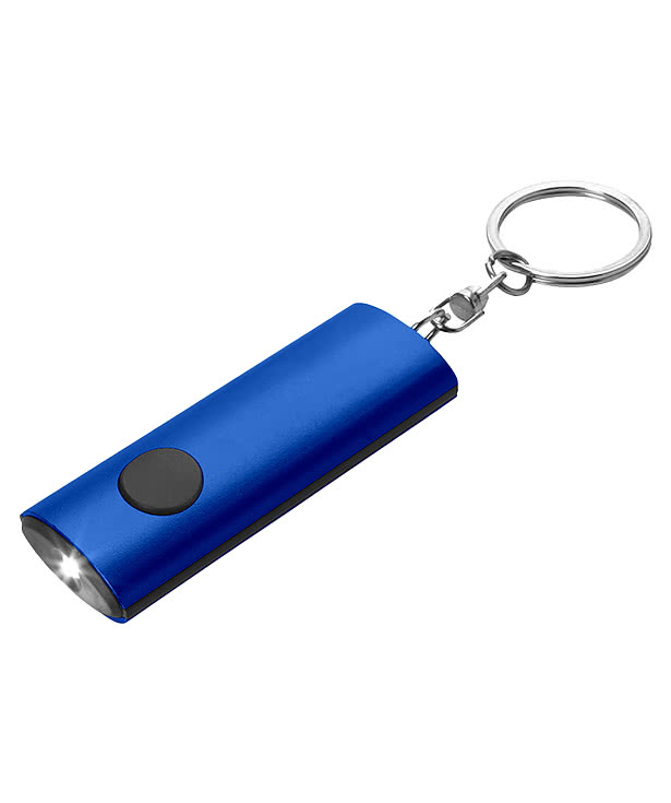 Laser Engraved Aluminum Keychain Flashlight