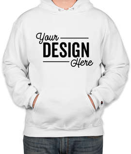 Canada - Champion Powerblend Pullover Hoodie - Color: White