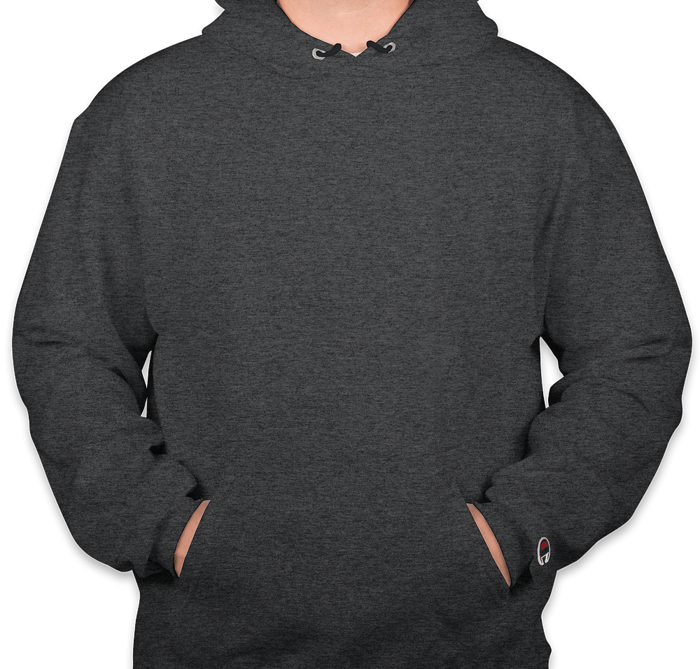 Embroidered Champion Powerblend Midweight Pullover Hoodie-default