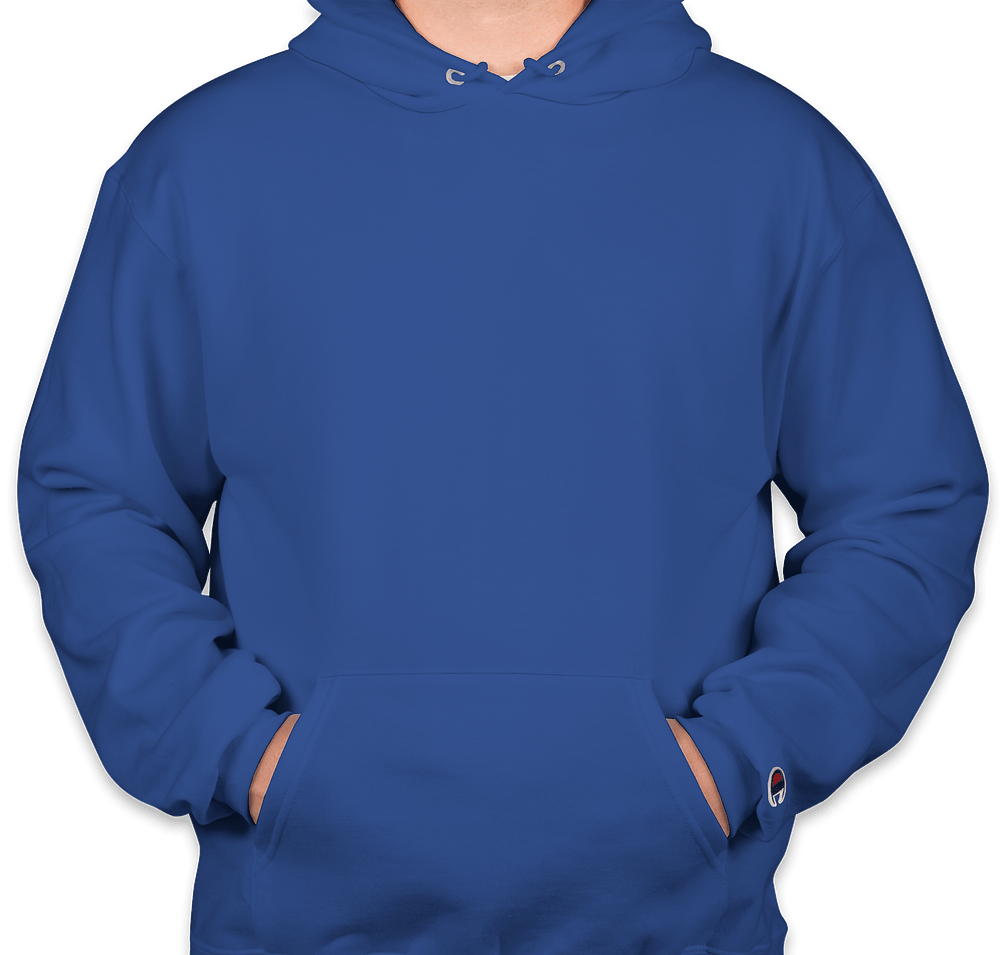 Embroidered Champion Powerblend Midweight Pullover Hoodie-default