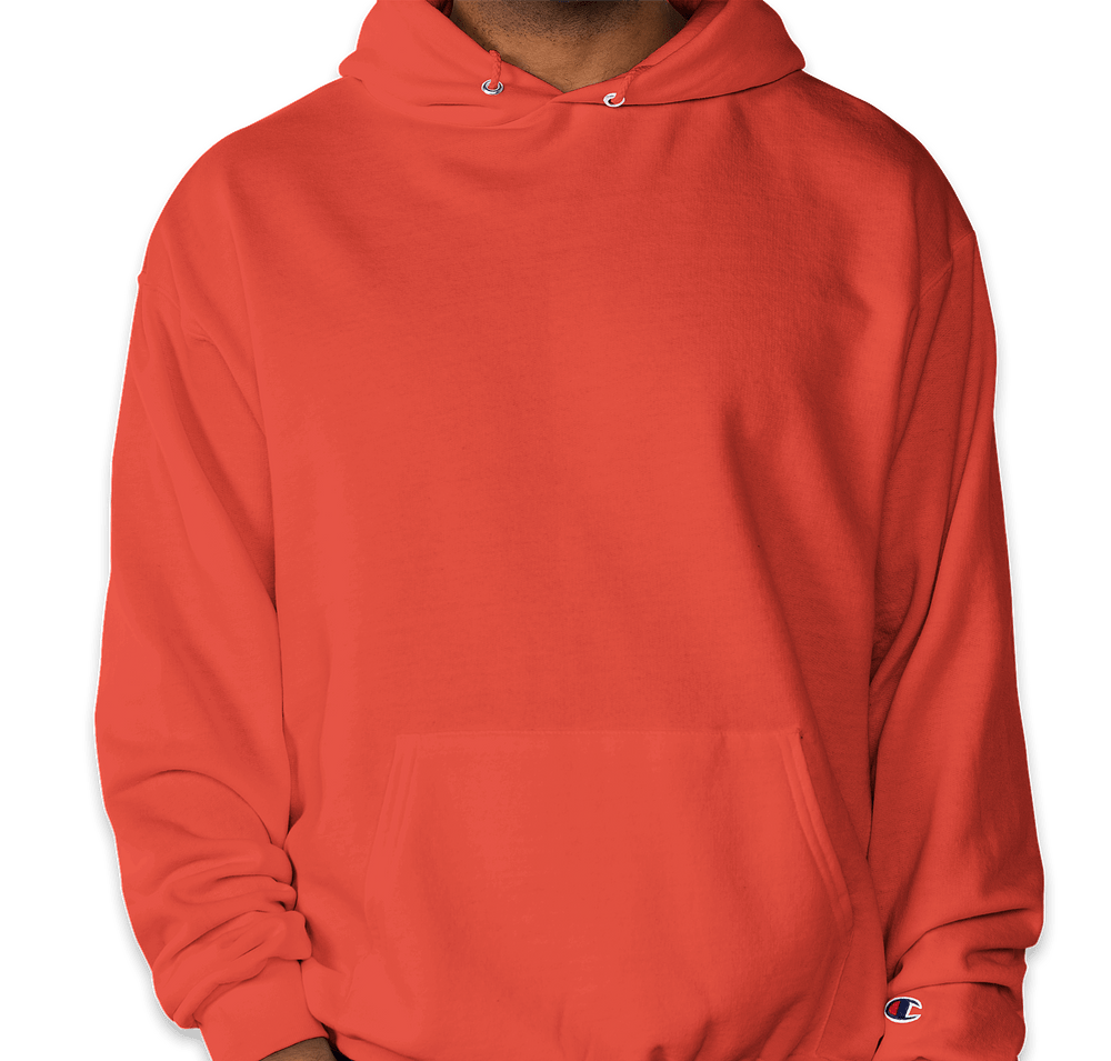 Embroidered Champion Powerblend Midweight Pullover Hoodie-default