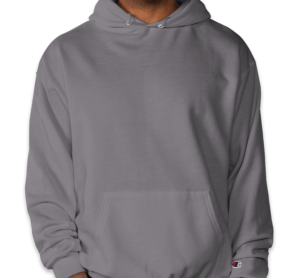 Embroidered Champion Powerblend Midweight Pullover Hoodie-default