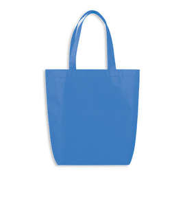 Eros Non-Woven Shopper Tote Bag - Color: Process Blue