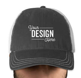 Canada - Richardson Garment Washed Trucker Hat - Color: Charcoal / White