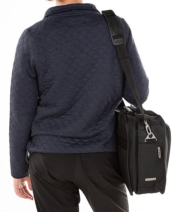 Debossed Velocity 17" Computer Briefcase