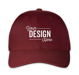 Pacific Headwear Cotton Blend Adjustable Hat - Color: Maroon