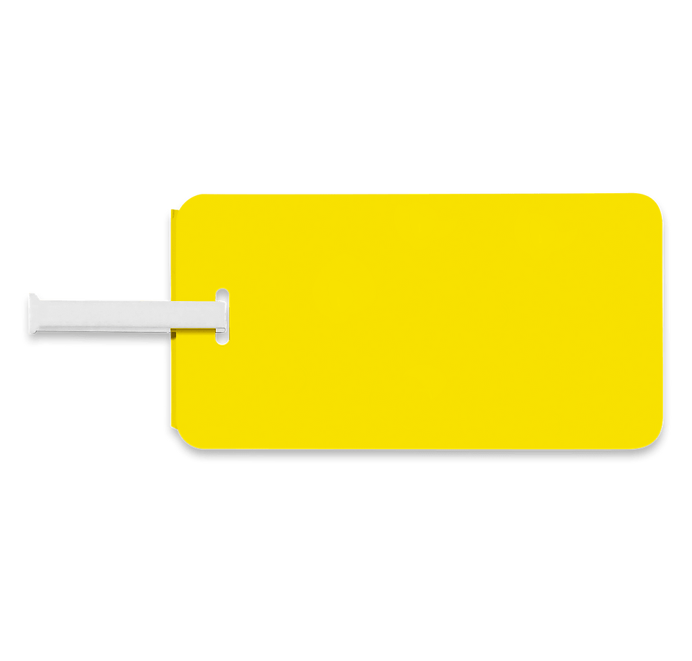 Full Color Plastic Luggage Tag-default