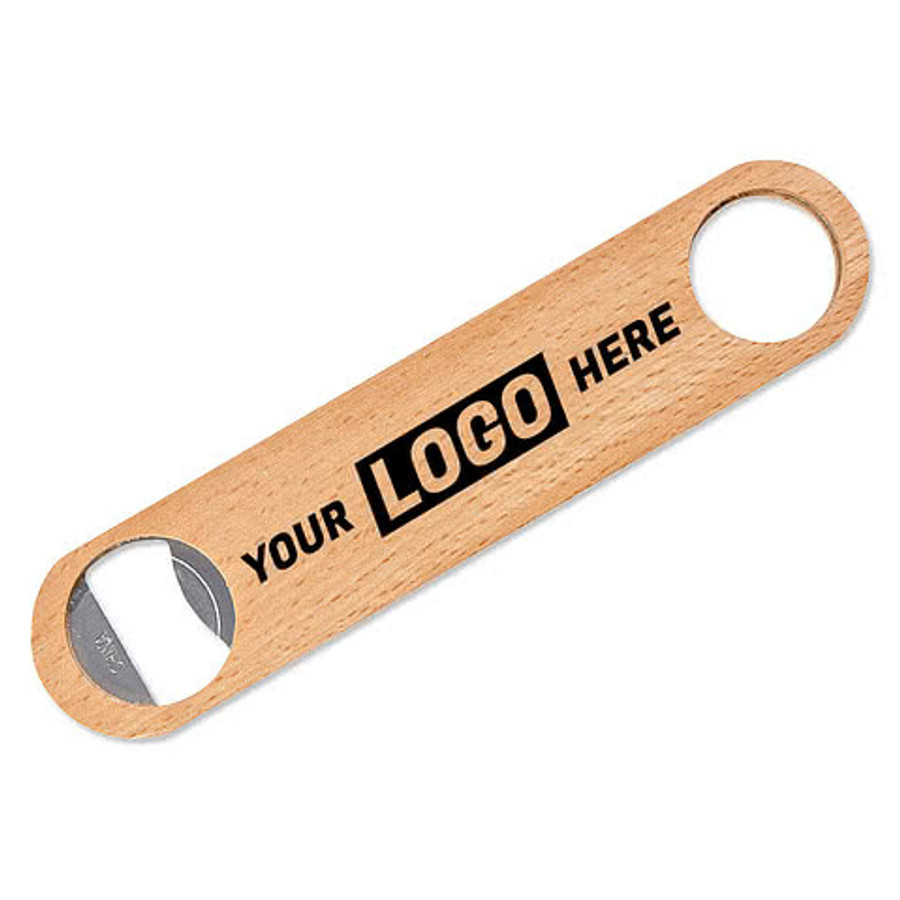 Large Wood Bottle Opener