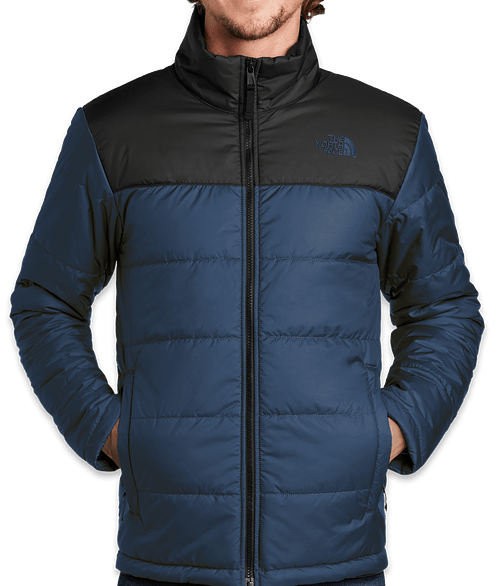 The North Face Everyday Chest Logo Insulated Jacket in Shady Blue
