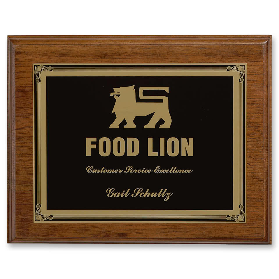 Ashford Medium Plaque Award